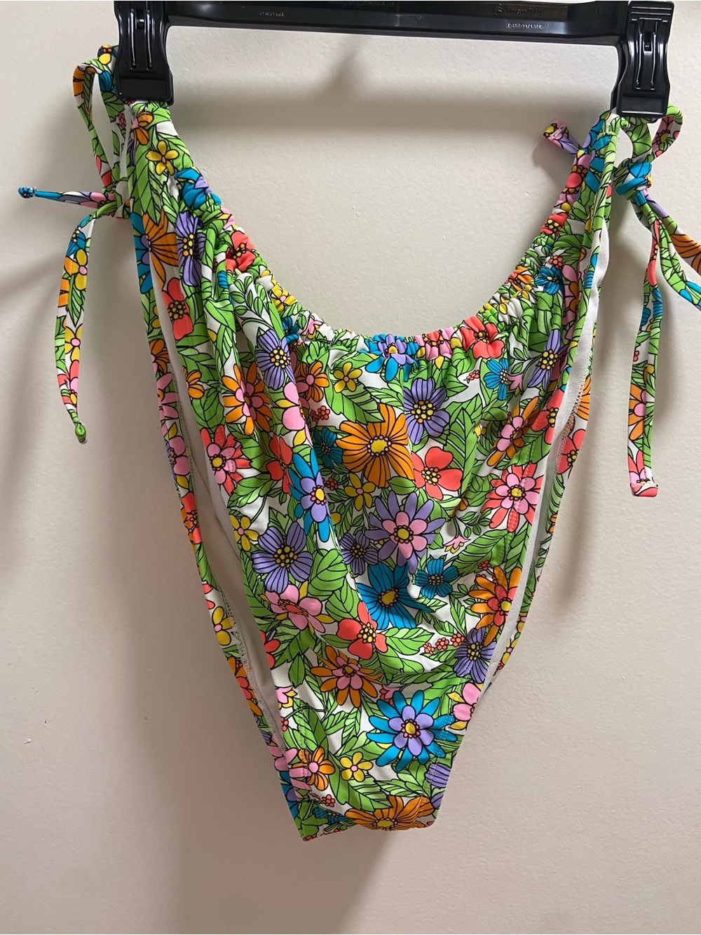 Target Multicolor Floral Tie-Side Swim Bottoms